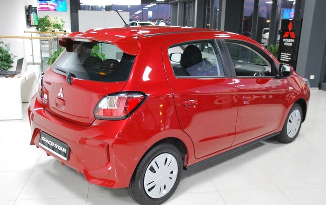 Mitsubishi Space Star cena 57990 przebieg: 5, rok produkcji 2021 z Pszczyna małe 137